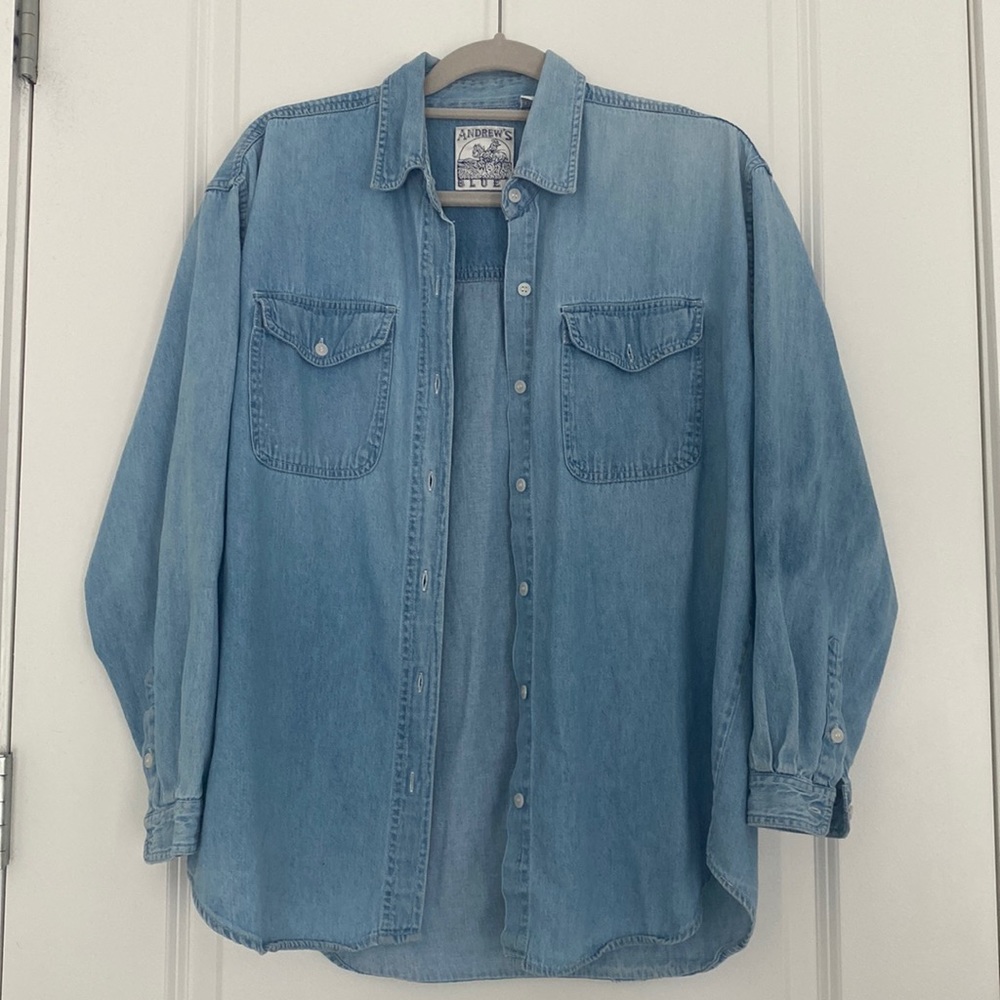 Vintage Denim Button Down